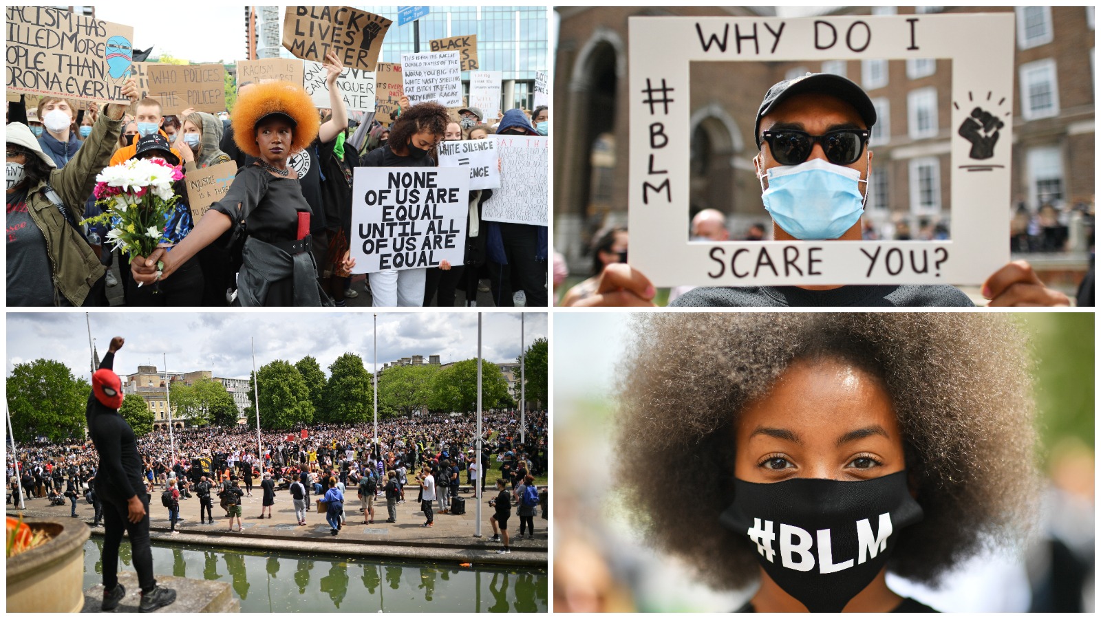 បាតុកម្មតវ៉ាអំពីបញ្ហារស់នៅរបស់ជនជាតិស្បែកខ្មៅបានរីករាលដាលទូទាំងទ្វីបអឺរ៉ុប