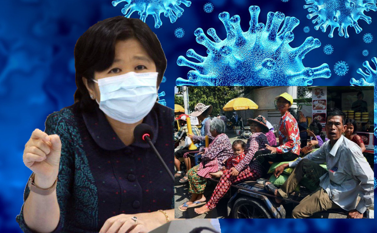 លោកជំទាវវេជ្ជបណ្ឌិត​ ឱ​ វណ្ណឌីន៖ លទ្ធភាពនៃការចម្លងវីរុសកូវីដ-១៩​ ចូលសហគមន៌​ យេីងមិនអាចមេីលរំលងបានឡេីយ